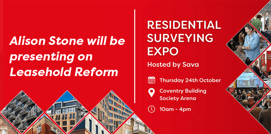 Alison Stone to Speak at the Residential Surveying Expo 2024