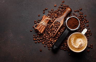 Coffee and beans