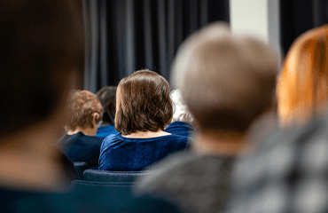 People at conference