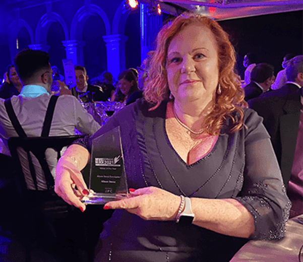 Alison Stone has received the Highly Commended award in the Valuer of the Year category at the Enfranchisement and Right to Manage Awards 2021

 news image 1